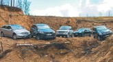   . Audi Q7 4.2FSI, Mercedes ML350 off-road pro, Mercedes R350, Porsche Cayenne S, Range Rover 4.4 Vogue